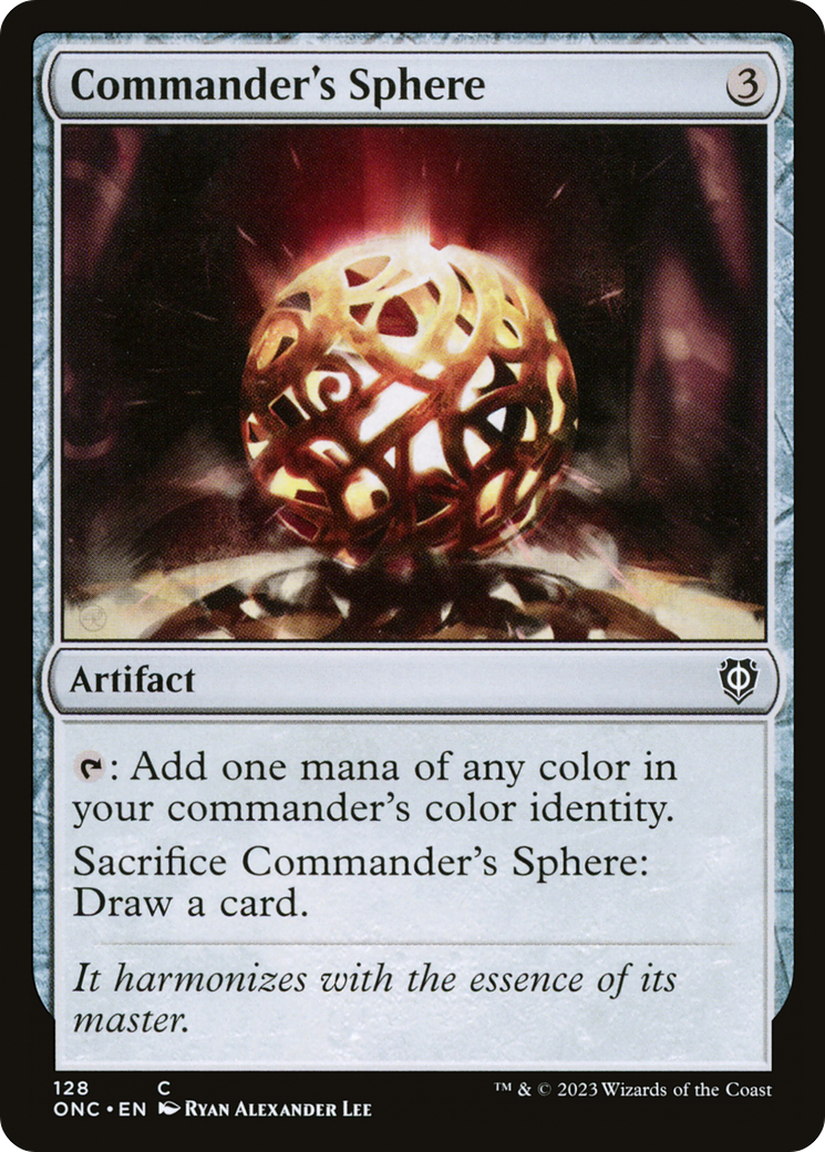 Commander's Sphere [Phyrexia: All Will Be One Commander] | Silver Goblin