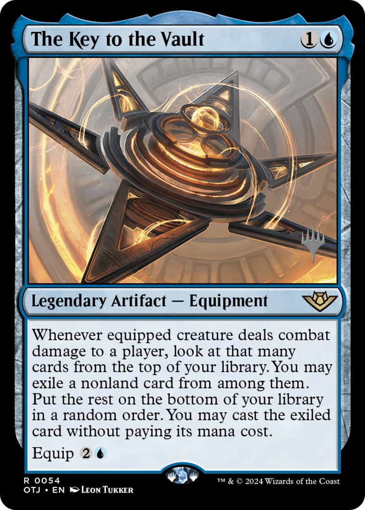 The Key to the Vault (054) Foil - Outlaws of Thunder Junction Promos