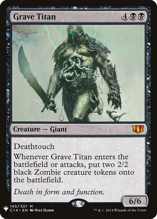 Grave Titan (C14-145) - The List