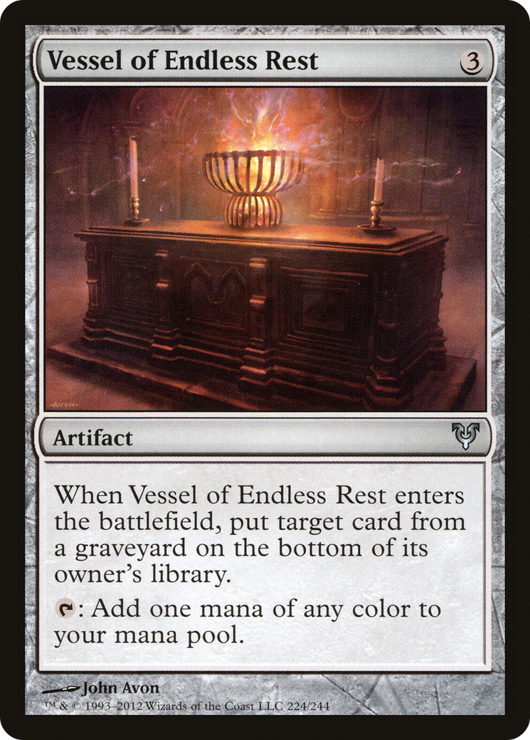 Vessel of Endless Rest [Avacyn Restored] Foil