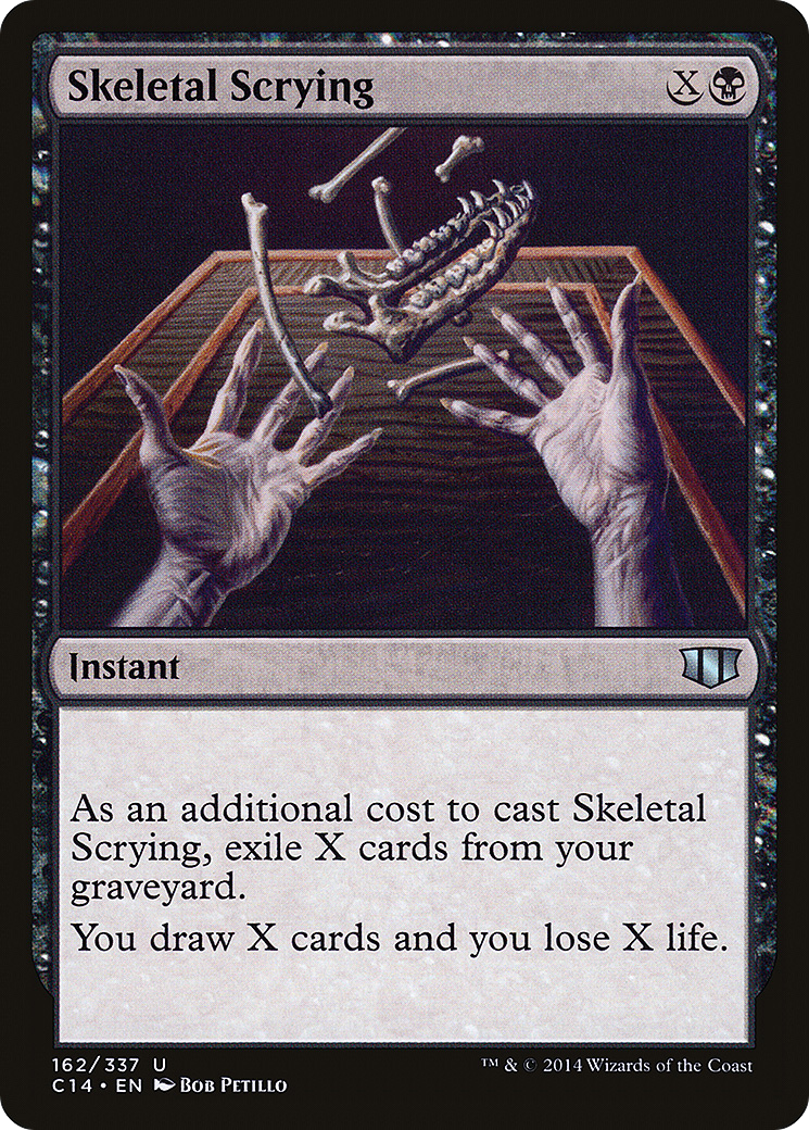 Skeletal Scrying (162) - Commander 2014