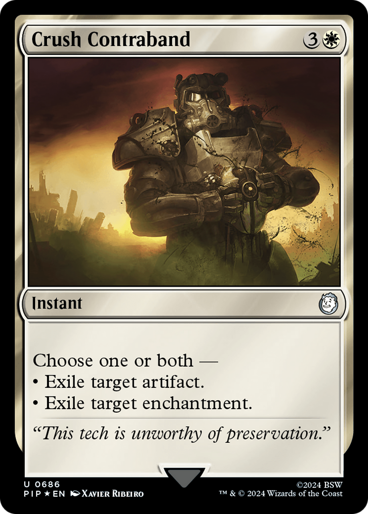 Crush Contraband (Surge Foil) (686) Foil - Fallout
