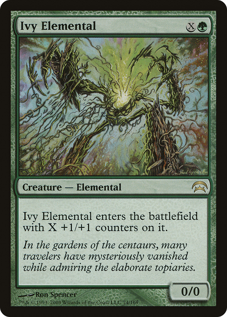 Ivy Elemental (074) - Planechase