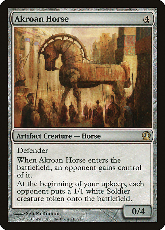 Akroan Horse [Theros] Foil