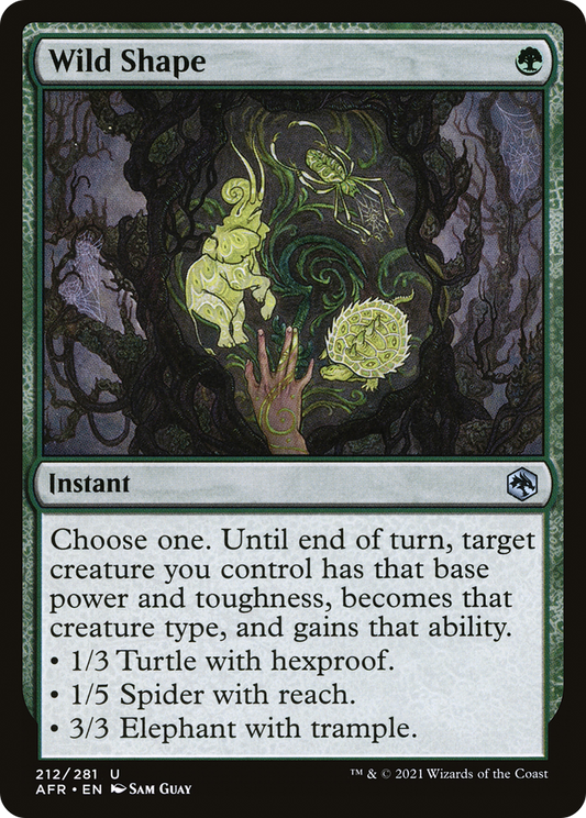 Wild Shape [Dungeons & Dragons: Adventures in the Forgotten Realms]