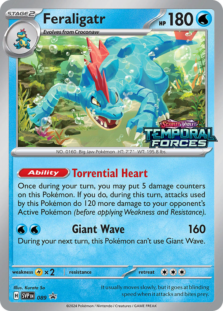 Feraligatr (089) [Scarlet & Violet: Black Star Promos] | Silver Goblin