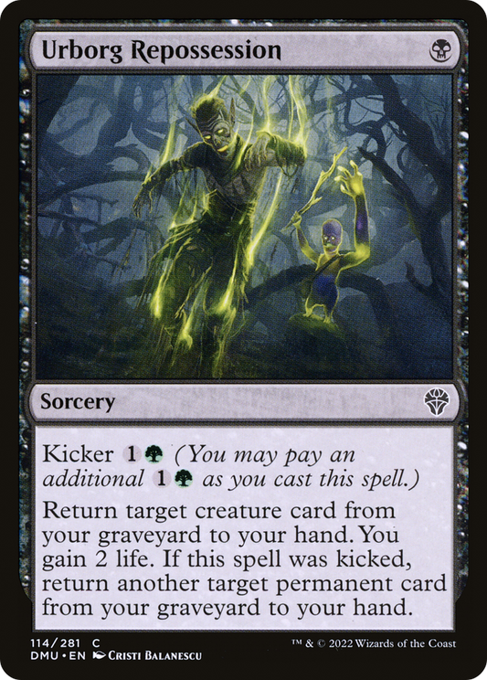 Urborg Repossession [Dominaria United] Foil