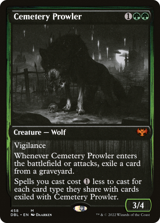 Cemetery Prowler [Innistrad: Double Feature] Foil