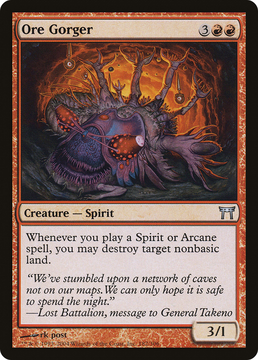 Ore Gorger [Champions of Kamigawa]