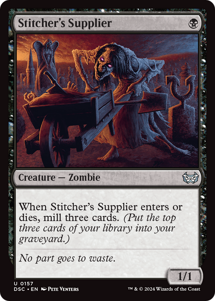 Stitcher's Supplier [Duskmourn: House of Horror Commander] | Silver Goblin