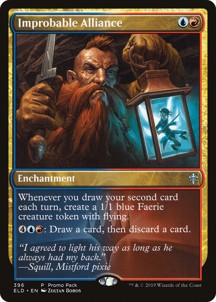 Improbable Alliance (396) Foil - Throne of Eldraine