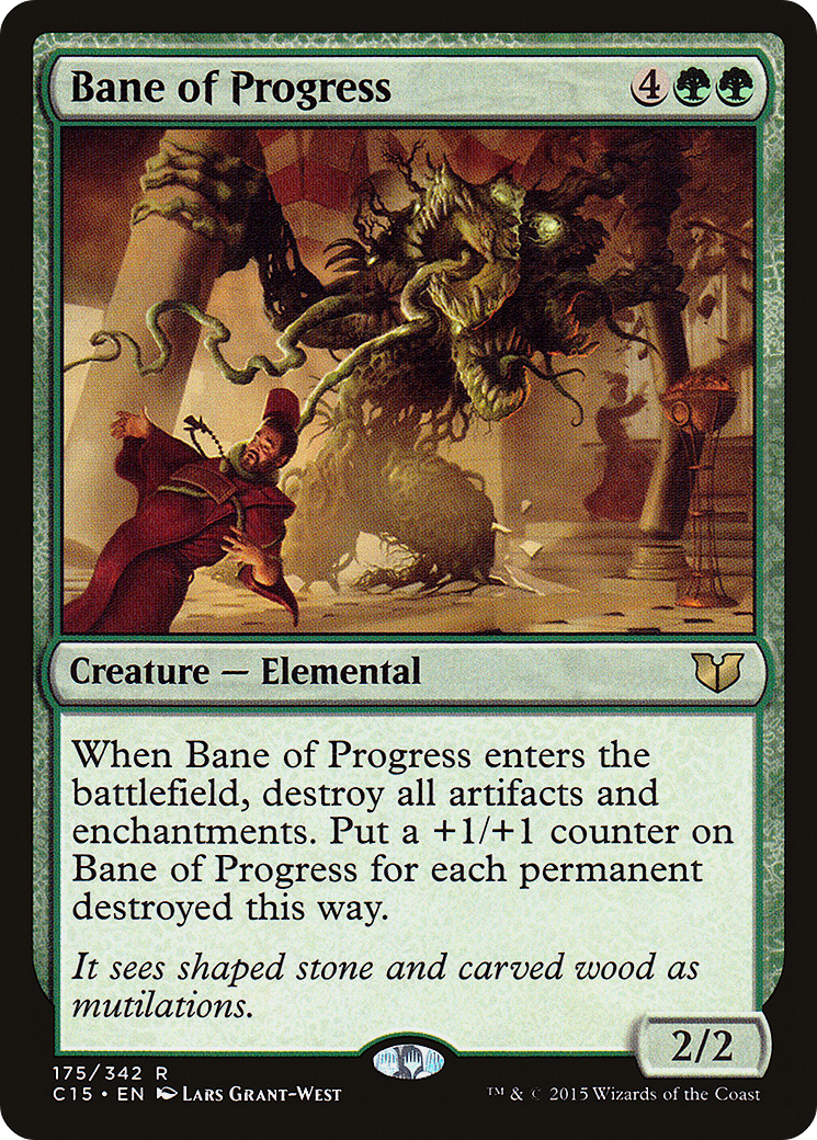 Bane of Progress (175) - Commander 2015
