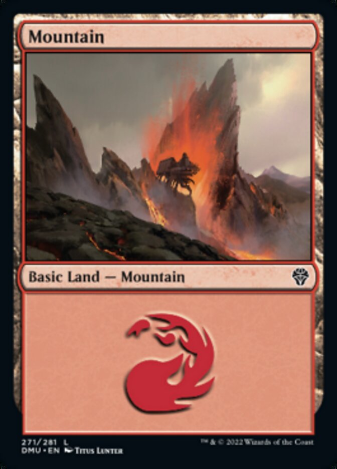 Mountain (271) [Dominaria United] | Silver Goblin