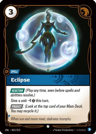 Eclipse (063) Foil - Unleashed
