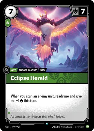 Eclipse Herald (059) Foil - Origins