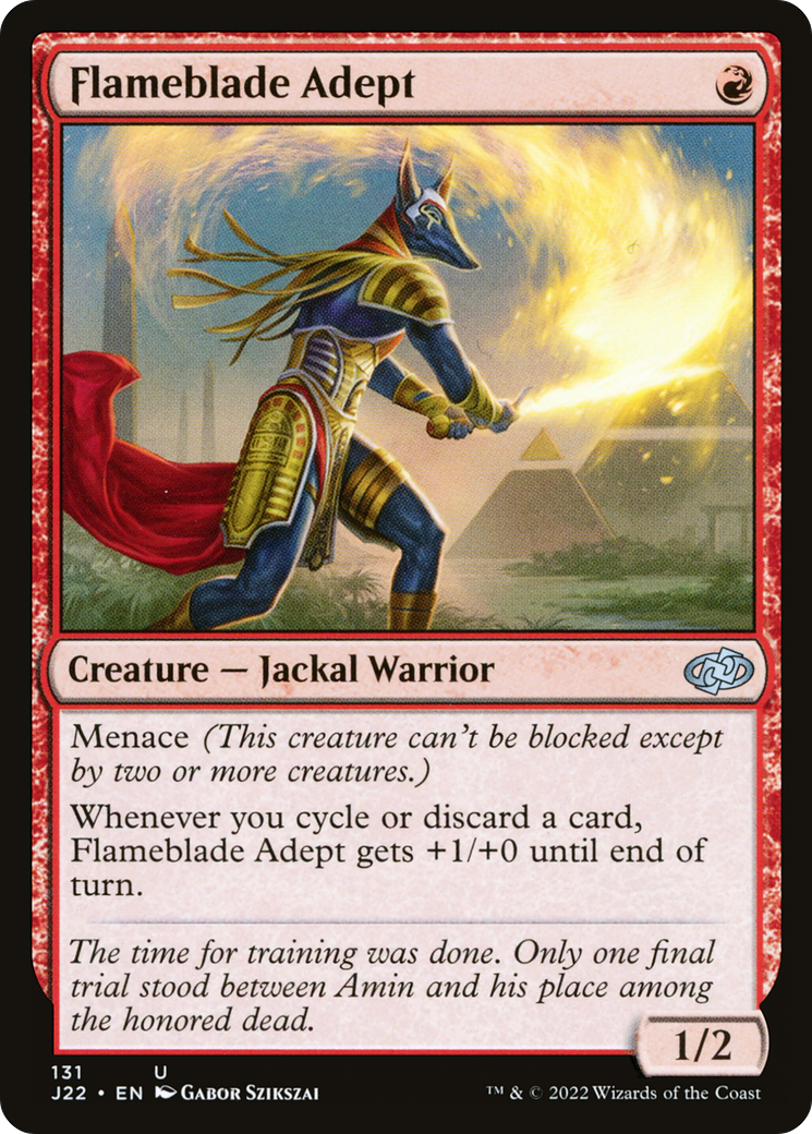 Flameblade Adept (131) - Jumpstart 2022