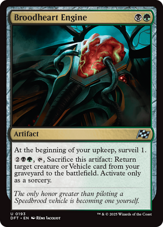Broodheart Engine Foil (193) - Aetherdrift