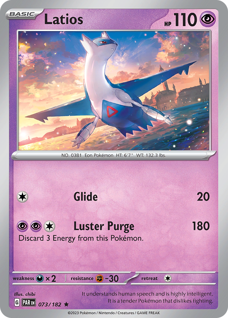 Latios (073/182) [Scarlet & Violet: Paradox Rift] | Silver Goblin