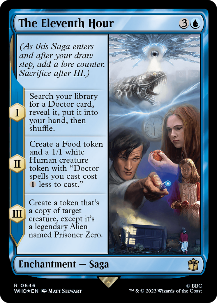 The Eleventh Hour (646) Foil - Doctor Who