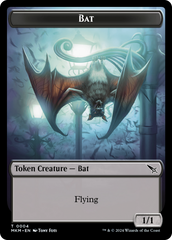 Thopter (0020) // Bat Double-Sided Token [Murders at Karlov Manor Tokens] | Silver Goblin