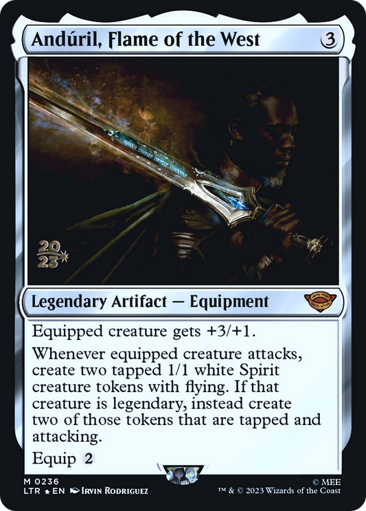 Andúril, Flame of the West (236s) Foil - Tales of Middle-earth Promos