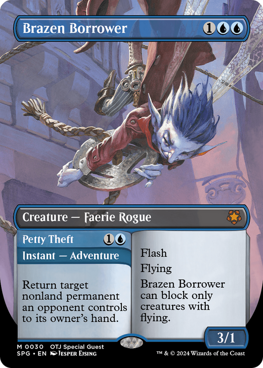 Brazen Borrower (Borderless) (030) Foil - Special Guests