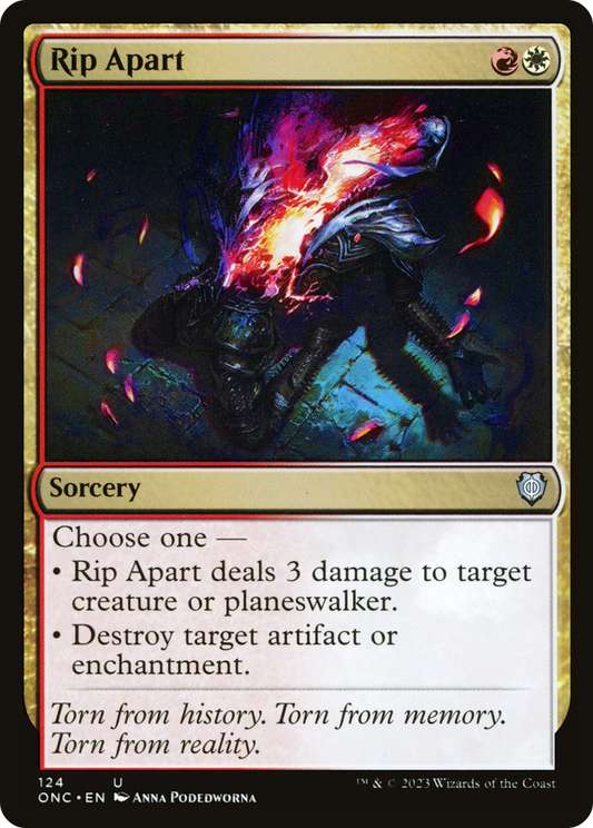 Rip Apart (124) - Phyrexia: All Will Be One Commander