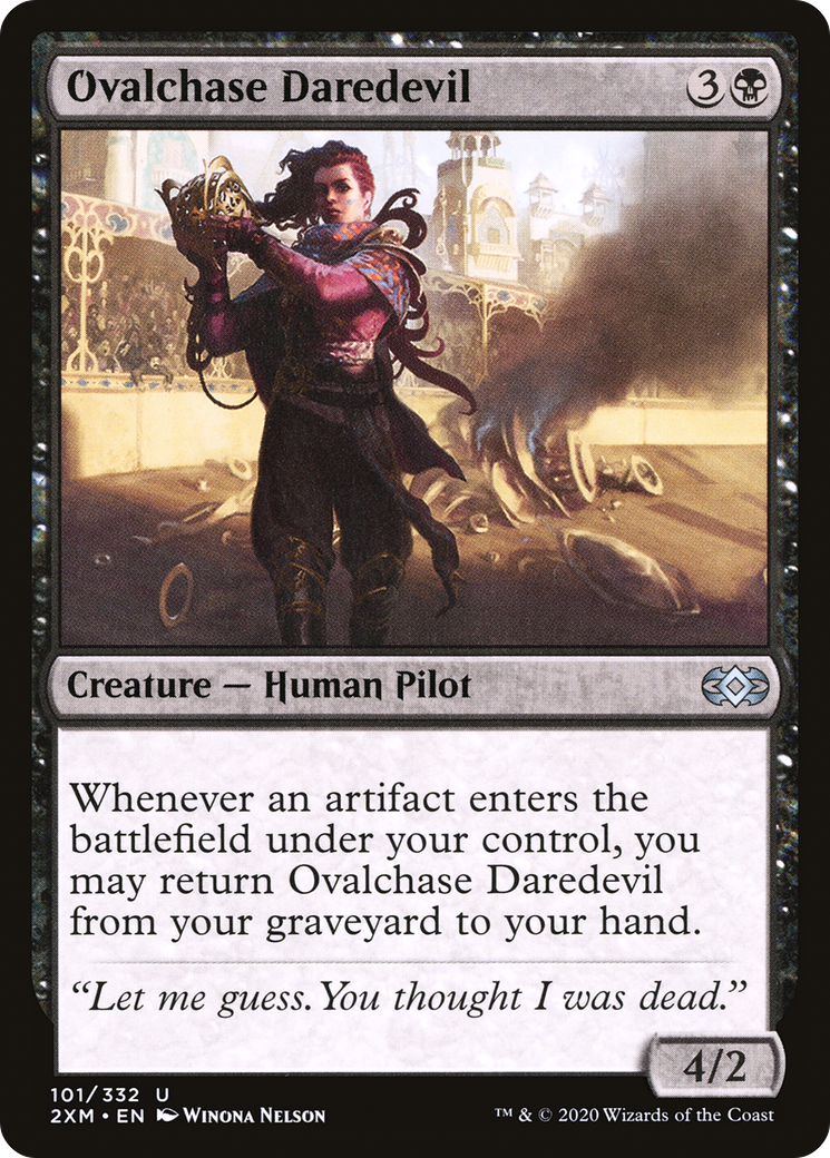 Ovalchase Daredevil (101) Foil - Double Masters