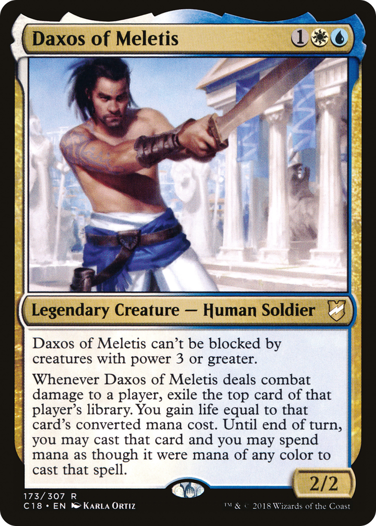 Daxos of Meletis (173) - Commander 2018
