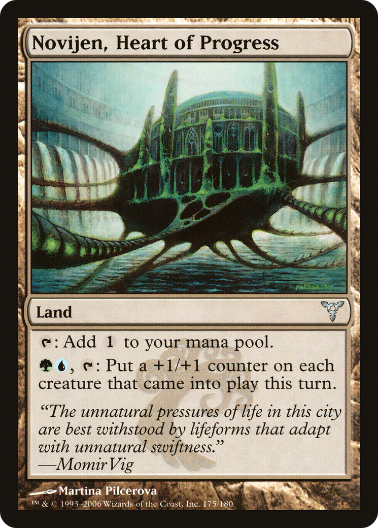Novijen, Heart of Progress (175) Foil - Dissension