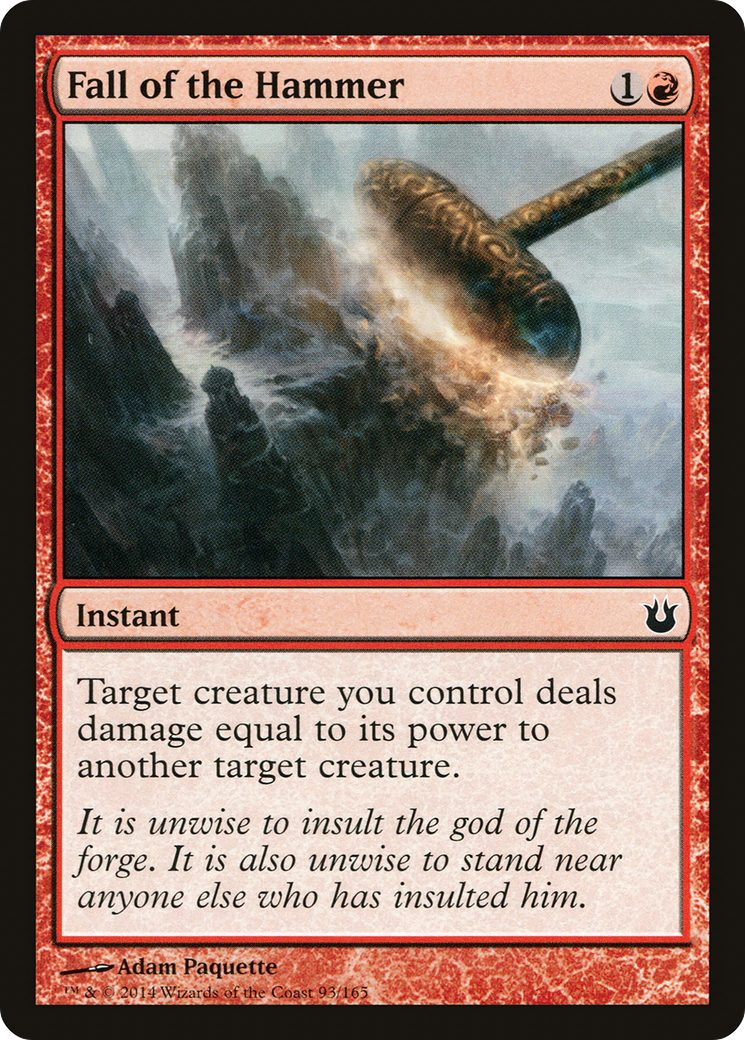 Fall of the Hammer (093) Foil - Born of the Gods