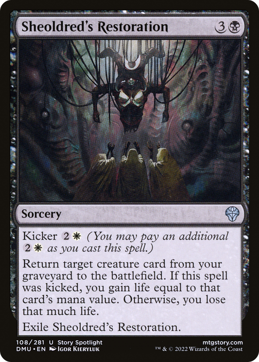 Sheoldred's Restoration [Dominaria United] Foil