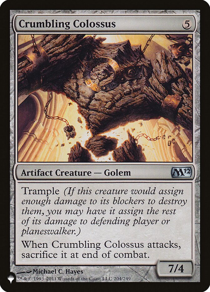 Crumbling Colossus [The List] | Silver Goblin