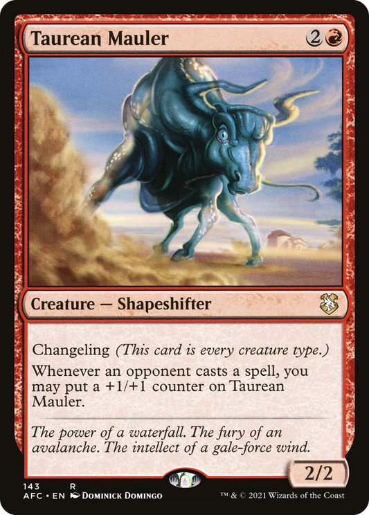 Taurean Mauler (143) - Forgotten Realms Commander