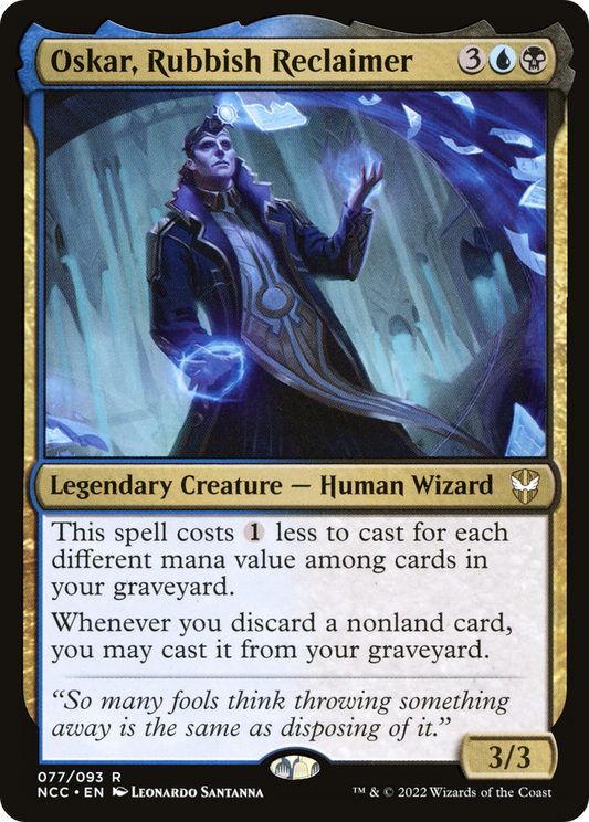 Oskar, Rubbish Reclaimer (077) - New Capenna Commander