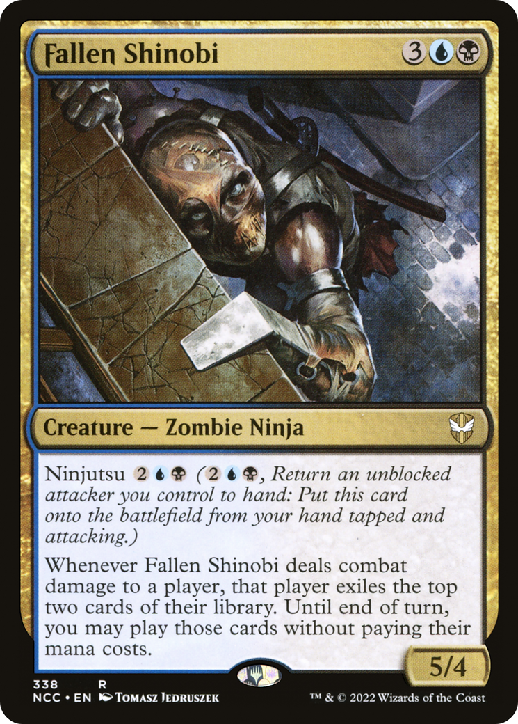 Fallen Shinobi [Streets of New Capenna Commander] | Silver Goblin