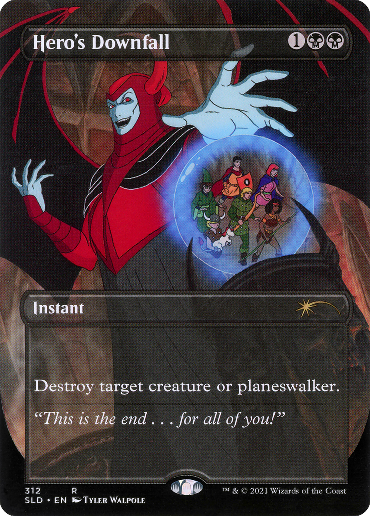 Hero's Downfall (312) Foil - Secret Lair Drop
