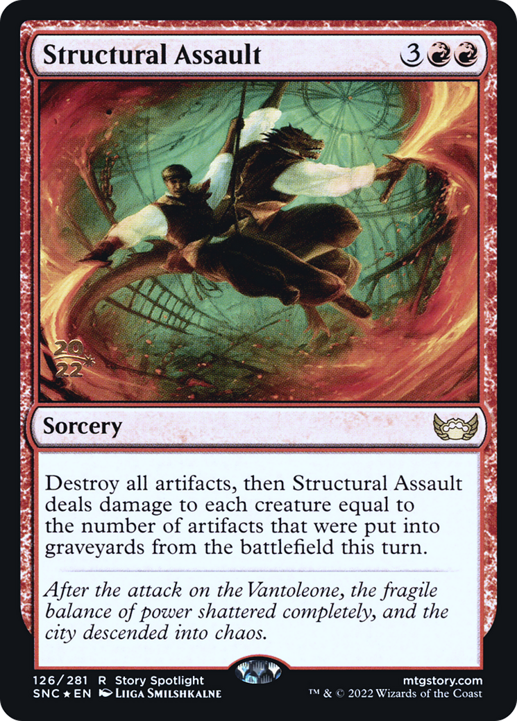 Structural Assault (126) Foil - Streets of New Capenna Promos