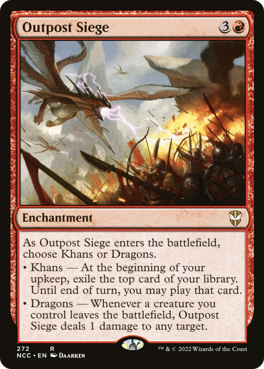 Outpost Siege (272) - New Capenna Commander