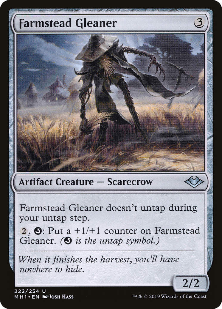 Farmstead Gleaner (222) Foil - Modern Horizons