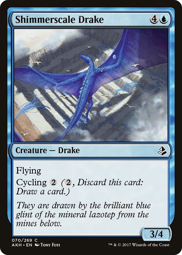Shimmerscale Drake (070) Foil - Amonkhet
