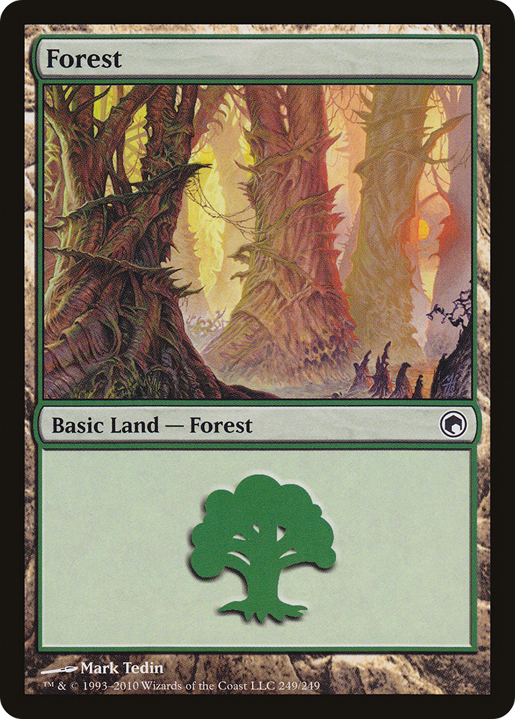 Forest (249) - Scars of Mirrodin