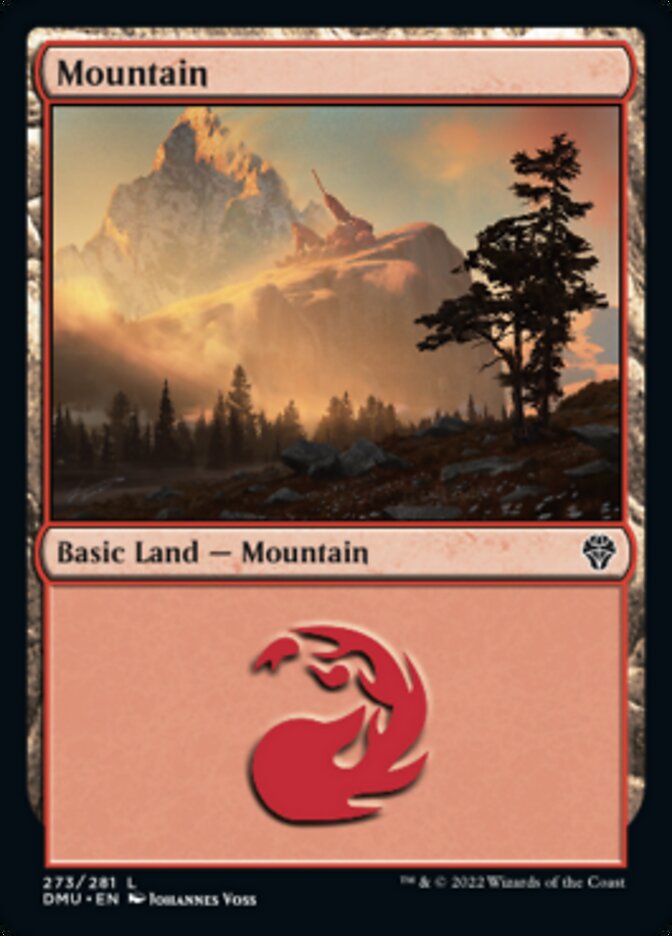 Mountain (273) [Dominaria United] | Silver Goblin