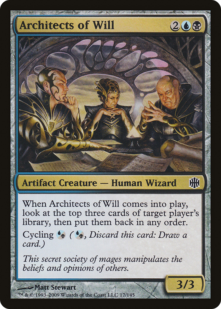 Architects of Will (017) Foil - Alara Reborn