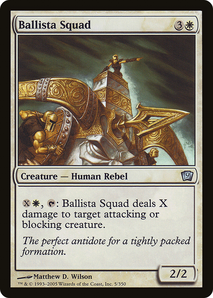 Ballista Squad (005) - Ninth Edition
