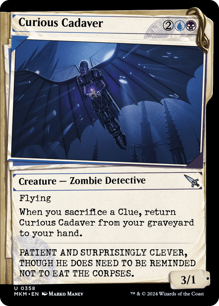 Curious Cadaver (Showcase) (358) Foil - Murders at Karlov Manor
