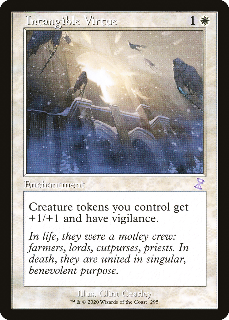 Intangible Virtue (Retro) (295) Foil - Time Spiral Remastered