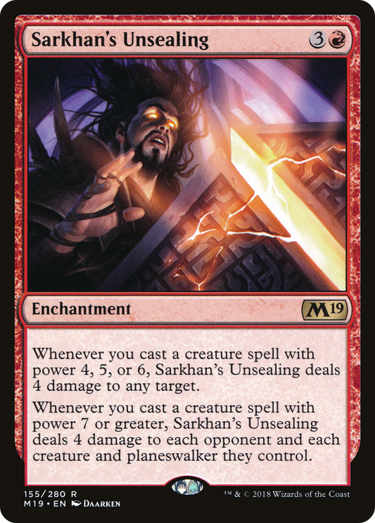 Sarkhan's Unsealing (155) - Core Set 2019