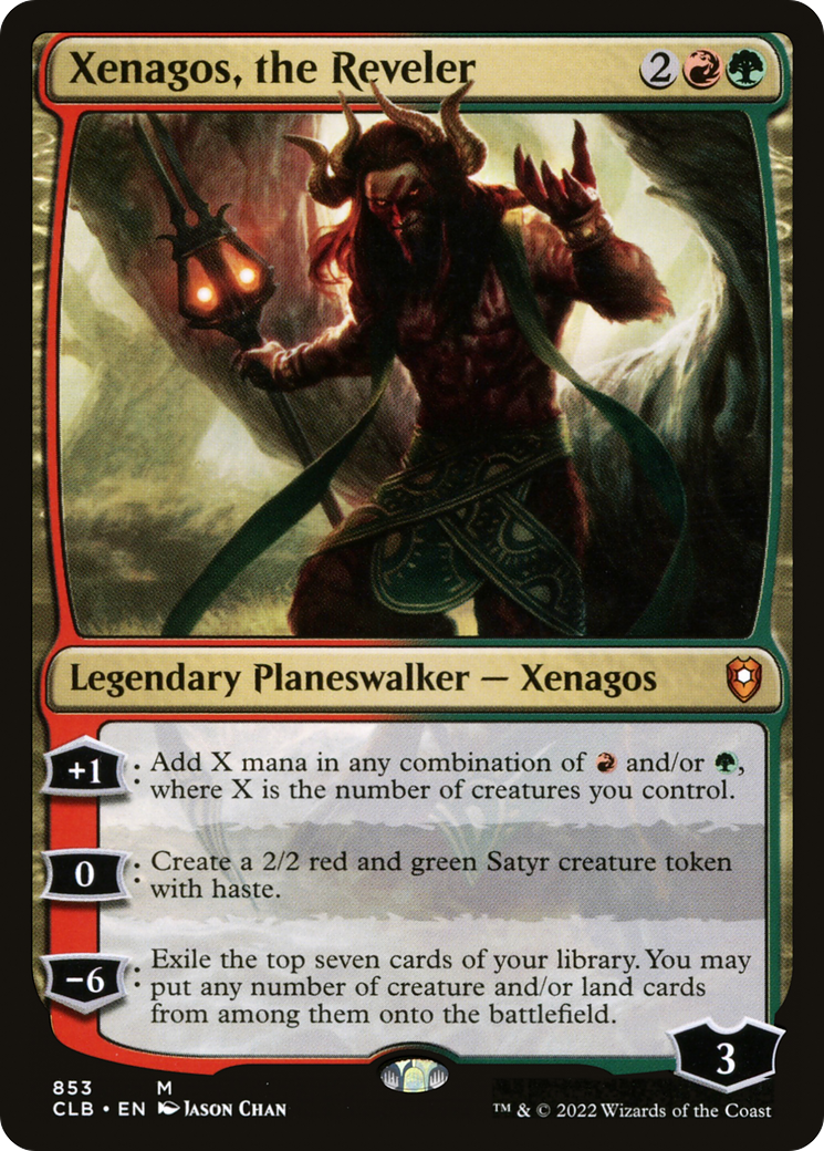 Xenagos, the Reveler [Commander Legends: Battle for Baldur's Gate] | Silver Goblin