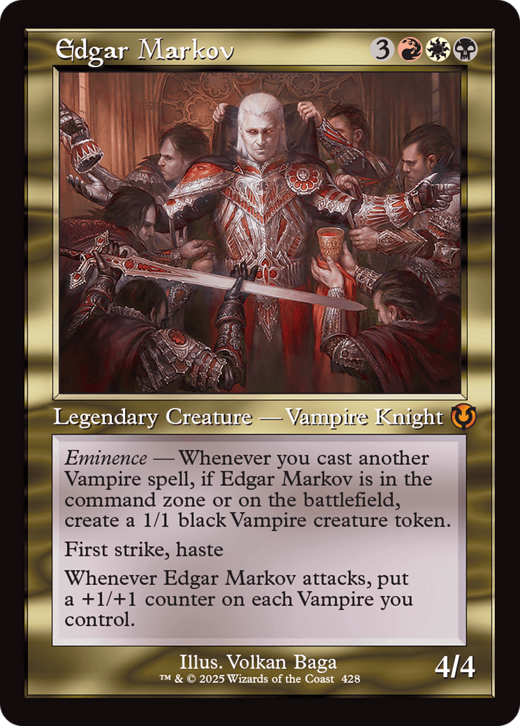 Edgar Markov (Retro) (428) Foil - Innistrad Remastered